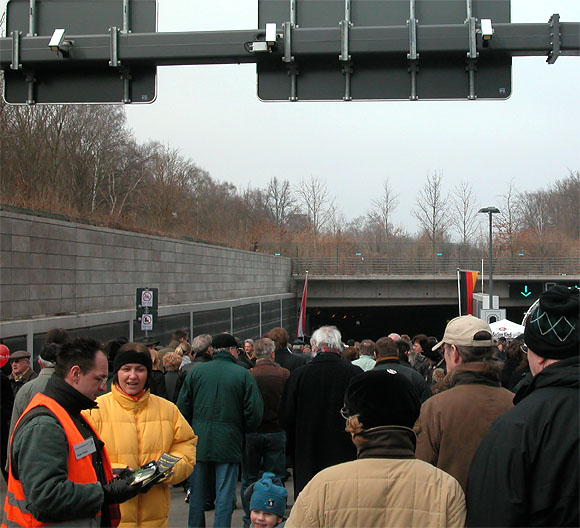 Berlin: Tiergartentunnel: Besichtigung