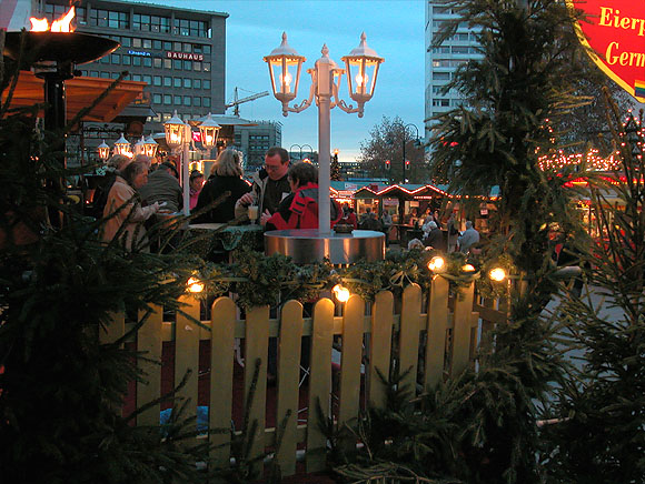 Berlin, Breitscheidplatz, Weihnachtsmarkt 2006