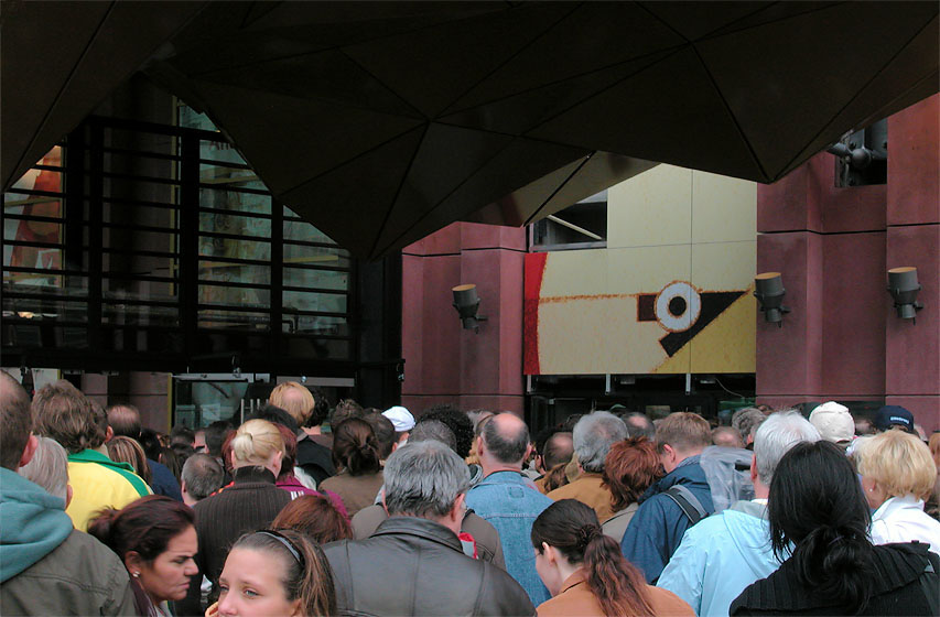 Einkaufszentrum Alexa, Berlin-Alexanderplatz, Er&ouml;ffnung, Architekt: José M. Quintela da Fonseca 