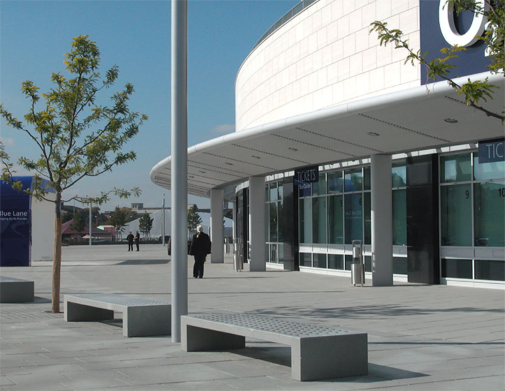 Berlin: "O2 World", Multifunktionshalle. Planung: JSK Architekten