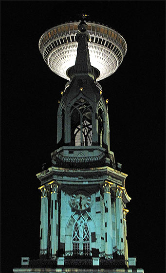 Berlin-Mitte: Fernsehturm, Kirchturm Marienkirche