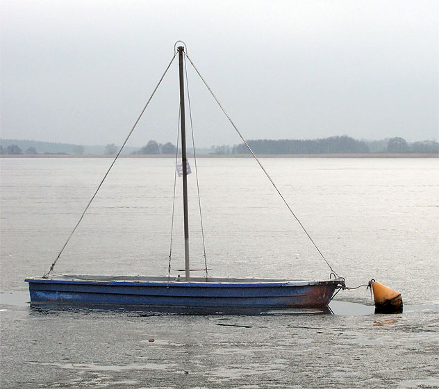 Rangsdorfer See. Boot