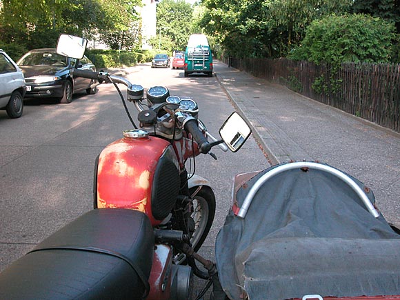 Wolfsburger Weg, MZ-Gespann (TS 250