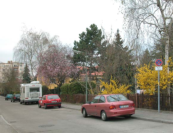 Wolfsburger Weg, trüber Tag, trübes Photo