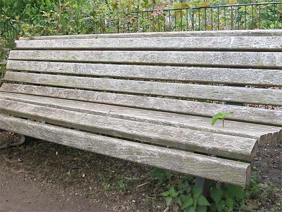 Bank, Volkspark Mariendorf